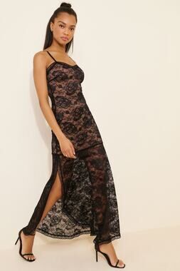 Awaylee Lace Maxi Dress, EUC, size XL